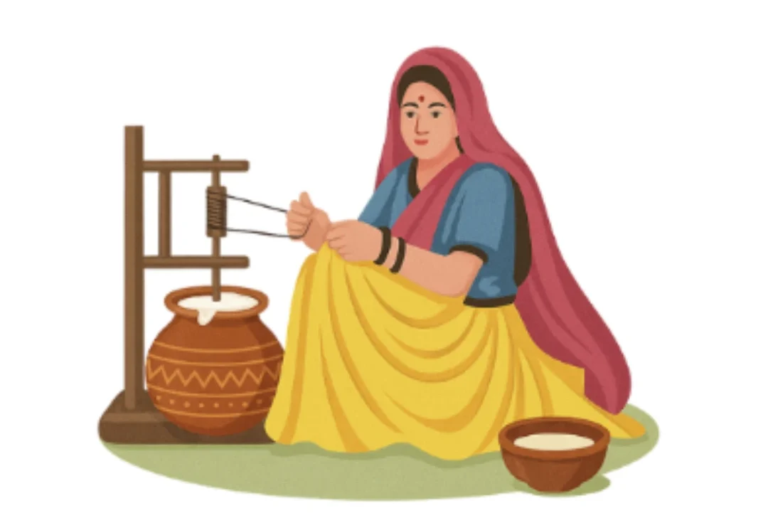 Traditional Bilona method used to make pure A2 Gir Cow Ghee