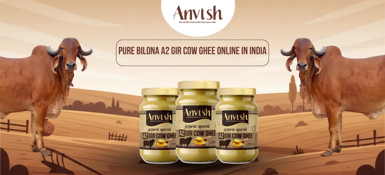 Pure bilona A2 Gir cow ghee online in India